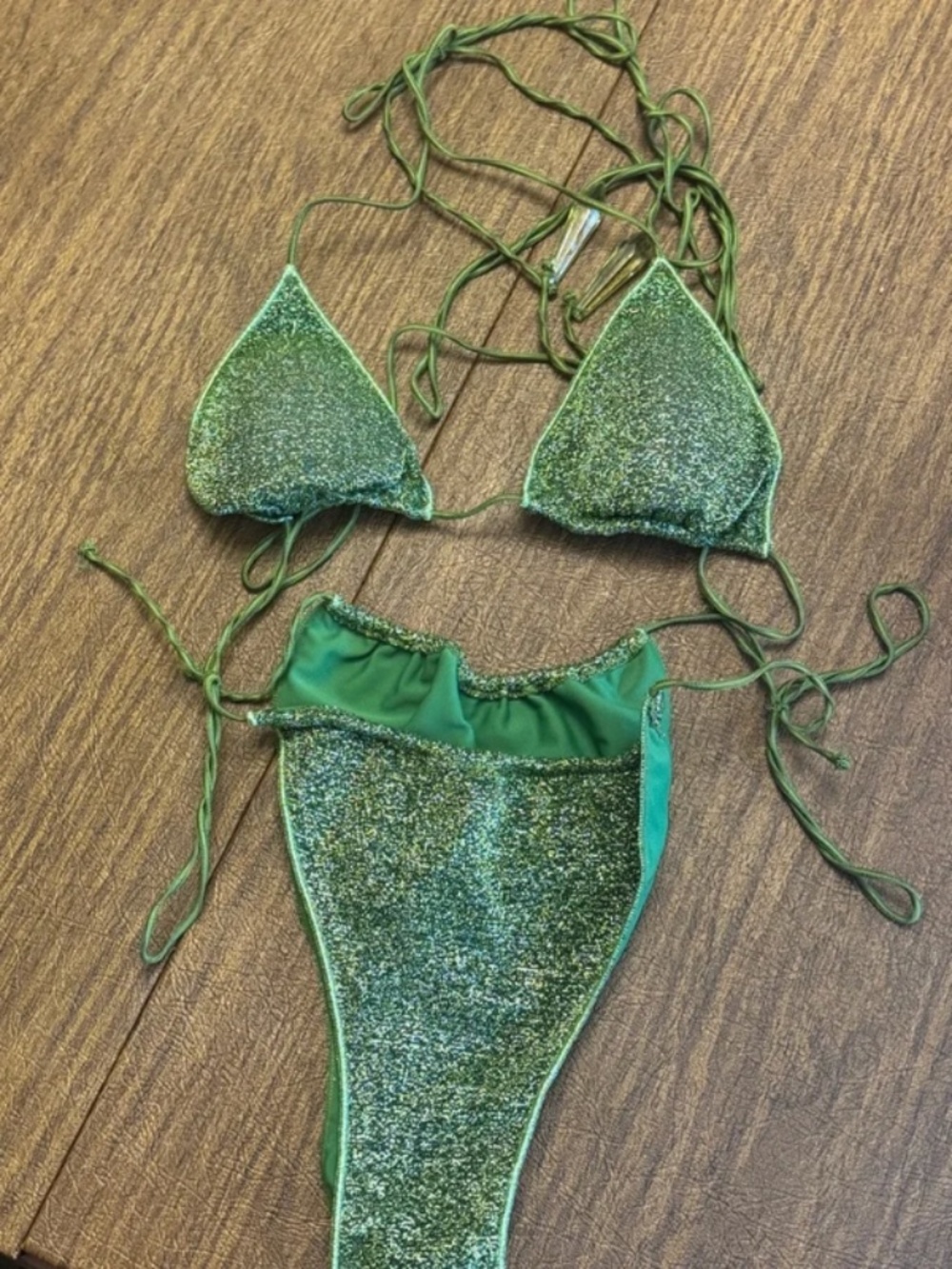 OSEREE Lumière Bikini Green Size Medium